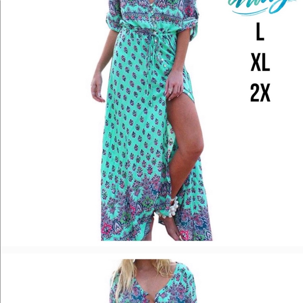 Summer BoHo Beach Dress